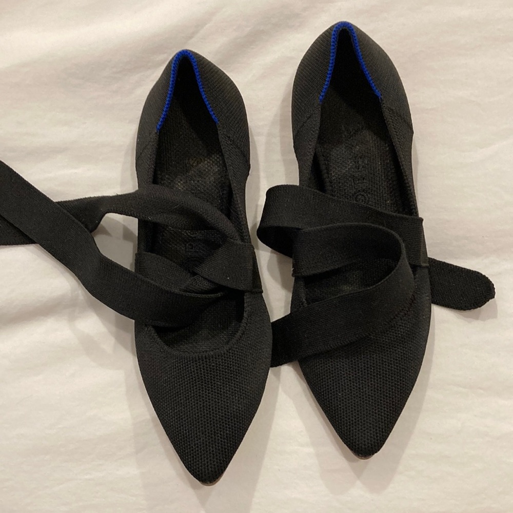Rothy’s 6.5 black EUC